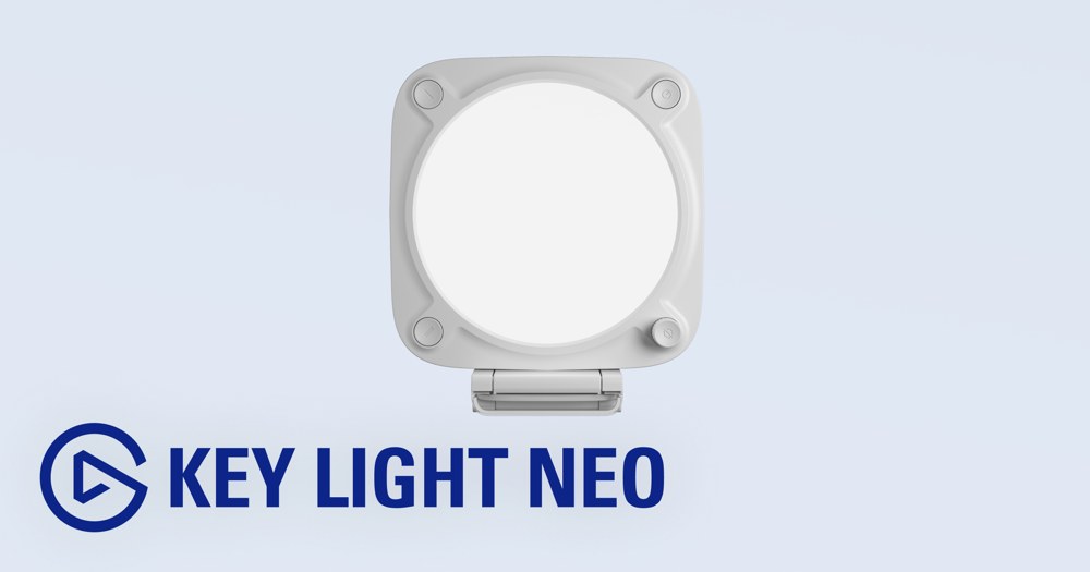 Elgato Key Light Neo with monitor mount