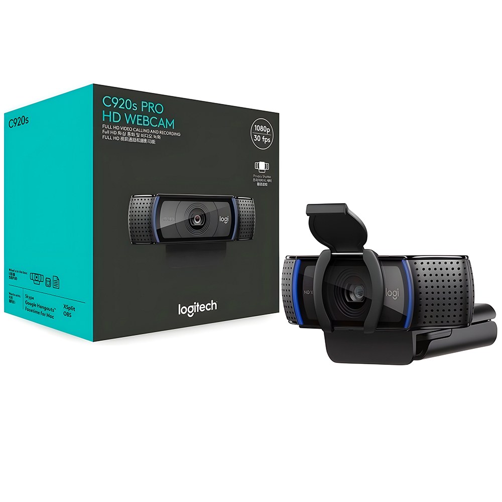 Logitech C920S HD Pro webcam