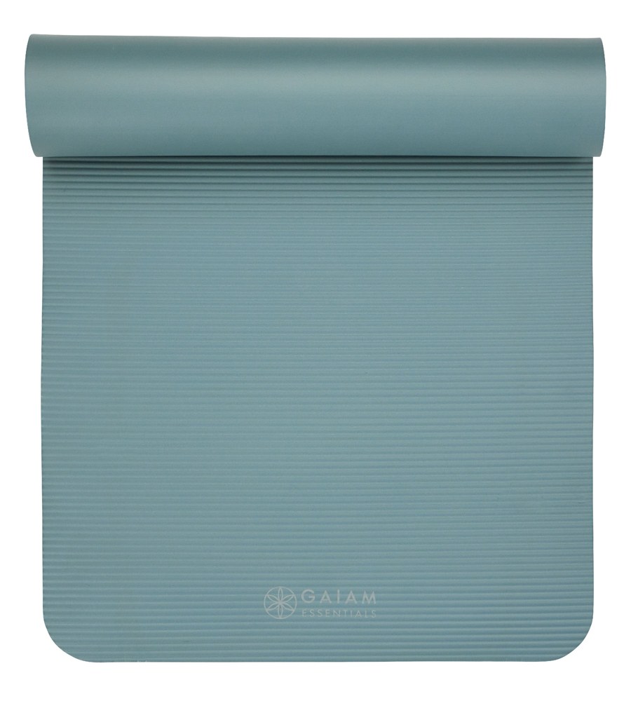 Gaiam Essentials Thick Mat with strap — Balsam, 10 mm