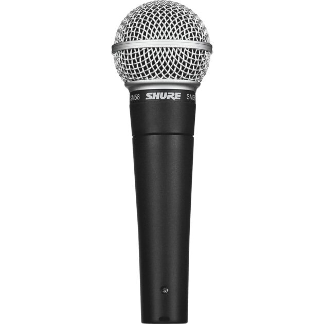 Shure SM58 XLR dynamic vocal microphone