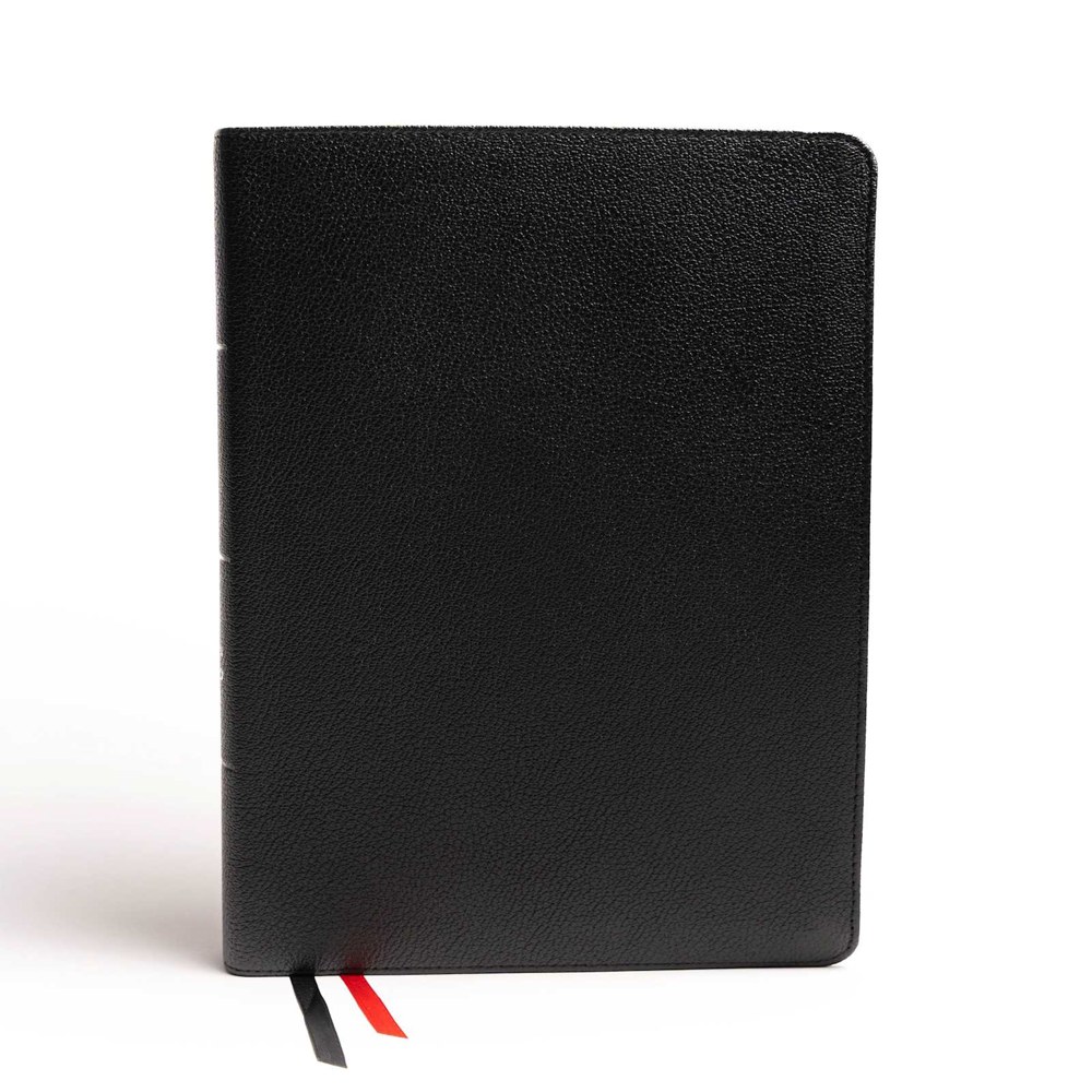 NASB Tony Evans Study Bible — Black leather, indexed